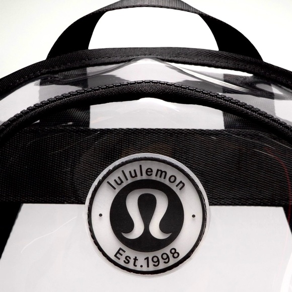 LULULEMON CLEAR BACKPACK